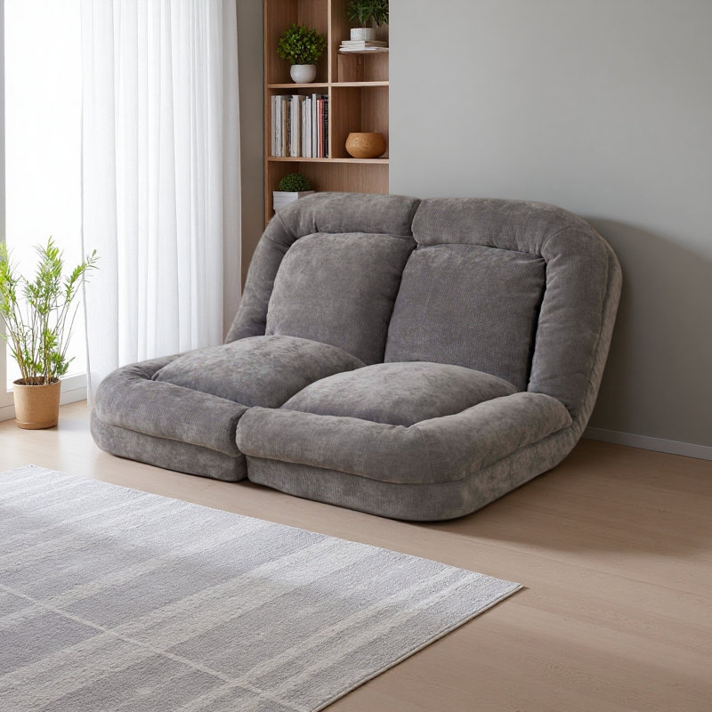 Canapé-lit convertible double escamotable, Grey