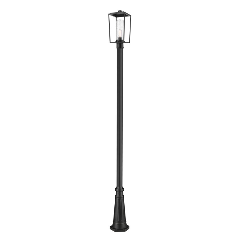 Jadine Seeded Lamp Post (Full), 111.5" H x 10" W x 10" D