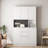 74" Kitchen Pantry Cabinet With Charging Station-460841465