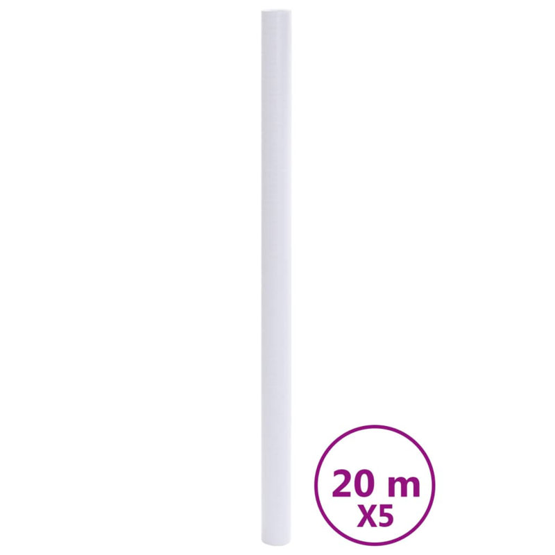 Window Film Frosted PVC, White, 0.9 x 20 m