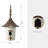 Kliebert 29.75'' H x 15.25'' W x 15.25'' D Freestanding Fade Resistant Birdhouse
