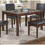 Ensemble de salle à manger 5 pièces Classic Classic Finish Espresso-99192773