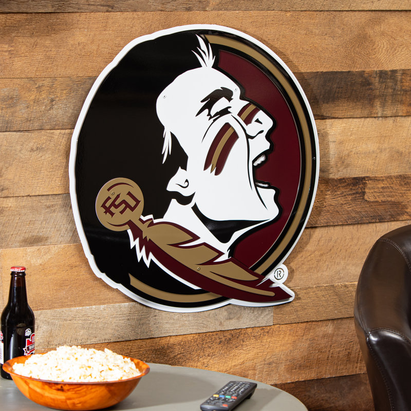 «Florida State University», art mural en métal superposé