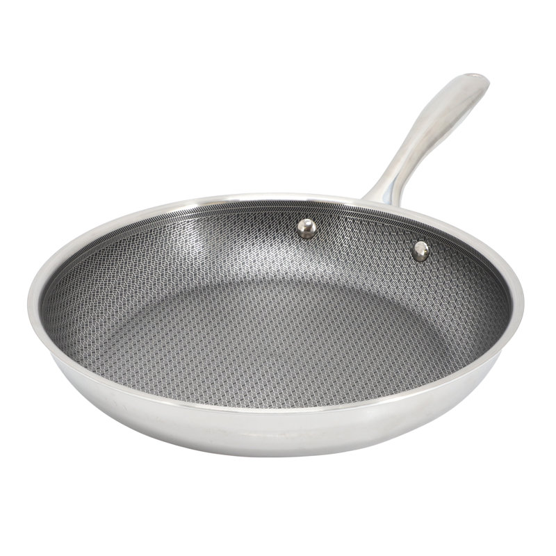 Poêle à frire en acier inoxydable Oster Modessa, 11"