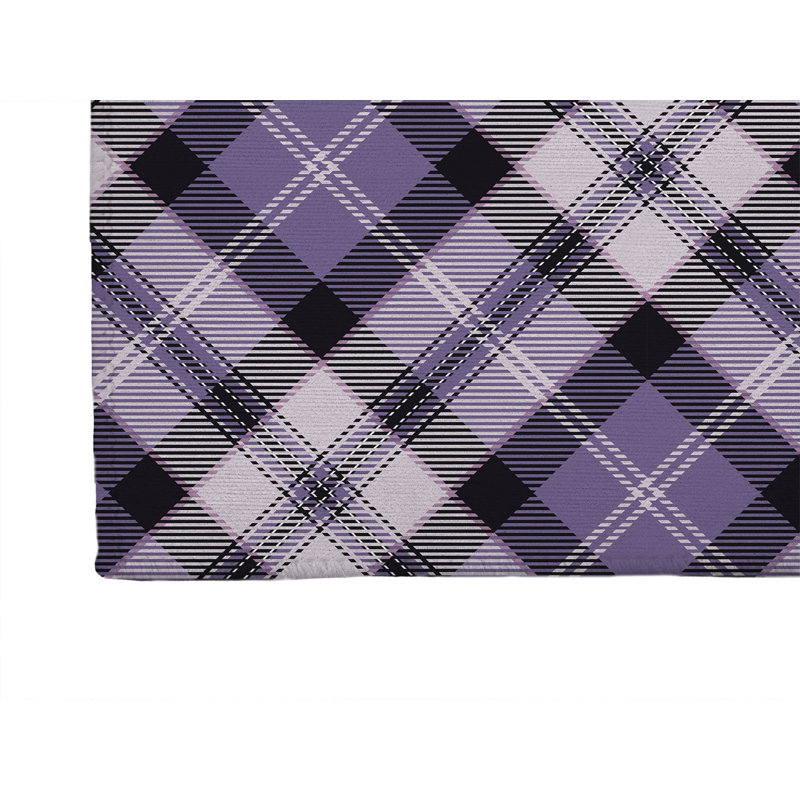 Tapis d'extérieur antidérapant à carreaux Anthony, Tapis de couloir 2 pi 6 po x 8 pi