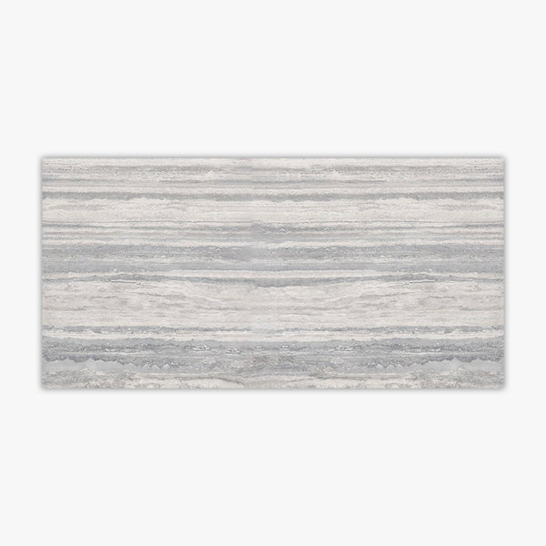 Navona Vein Cut Nebulo Real Surface Technology Matte 24x48 Travertine-Look Porcelain Tile