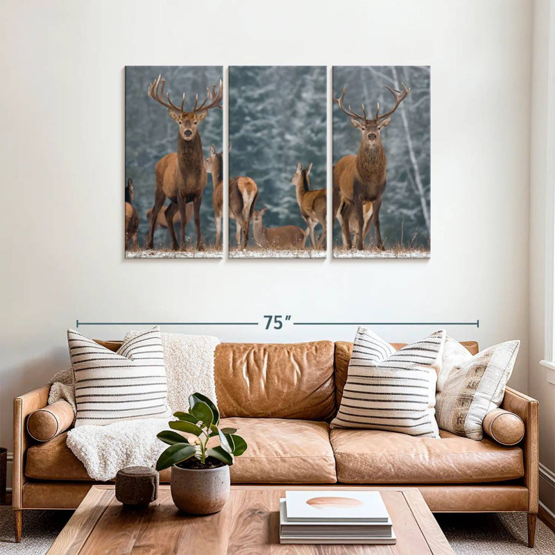 Deer Season, 36" H x 57" W