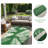 Outdoor Waterproof Mat, Recycled P.E.T Grey/ White Rug-396920087-396920089
