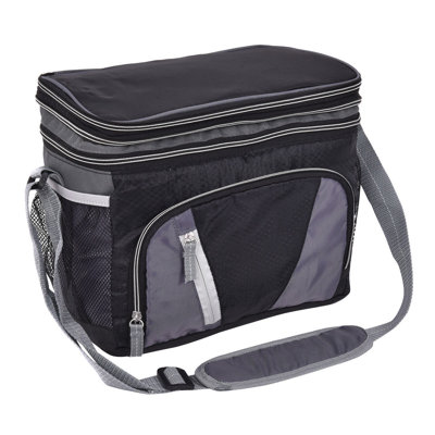 Large Double-Layer Ice Pack Lunch Picnic Cooler