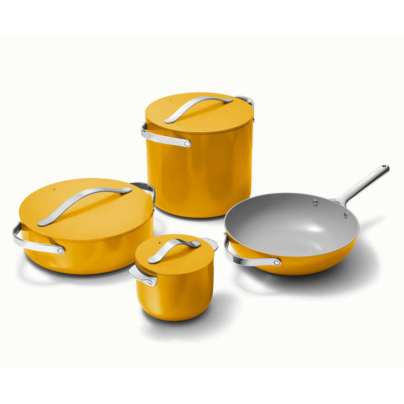 Caraway Batterie de cuisine antiadhésive + ensemble, Souci