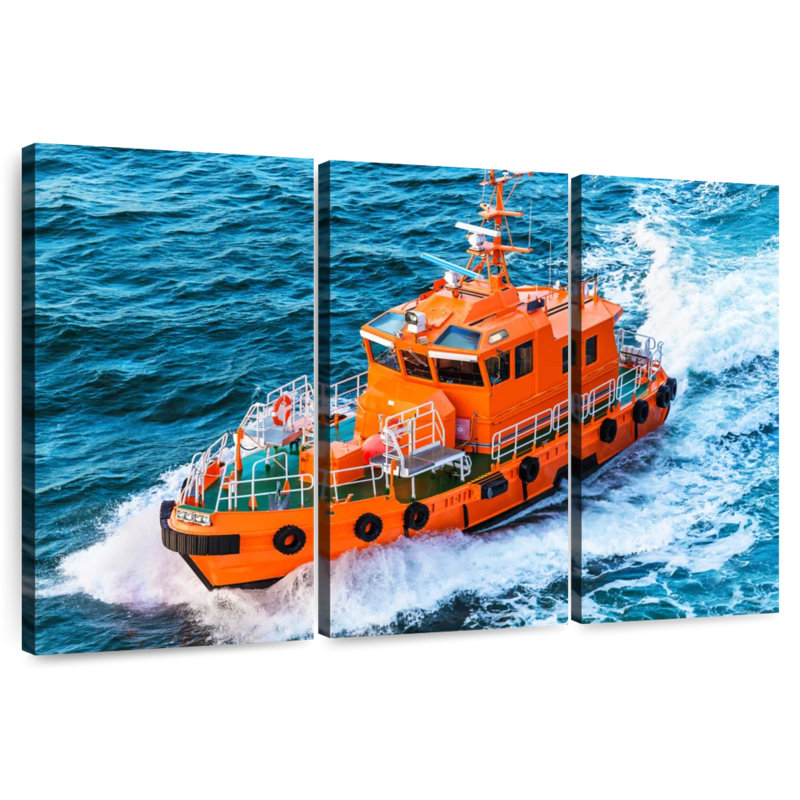 Bateau professionnel, H 20 po x l 33 po
