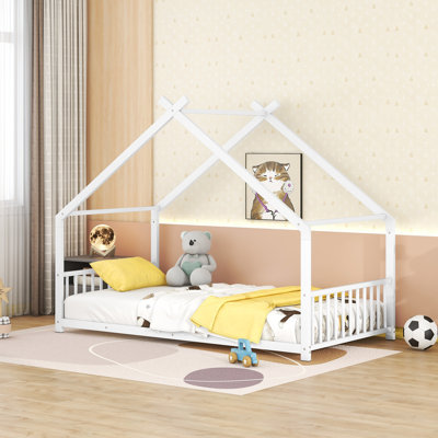 Tomita Metal House Bed
