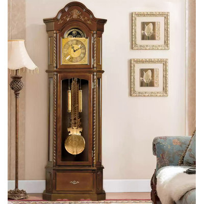 Horloge grand-père Rich Basswood
