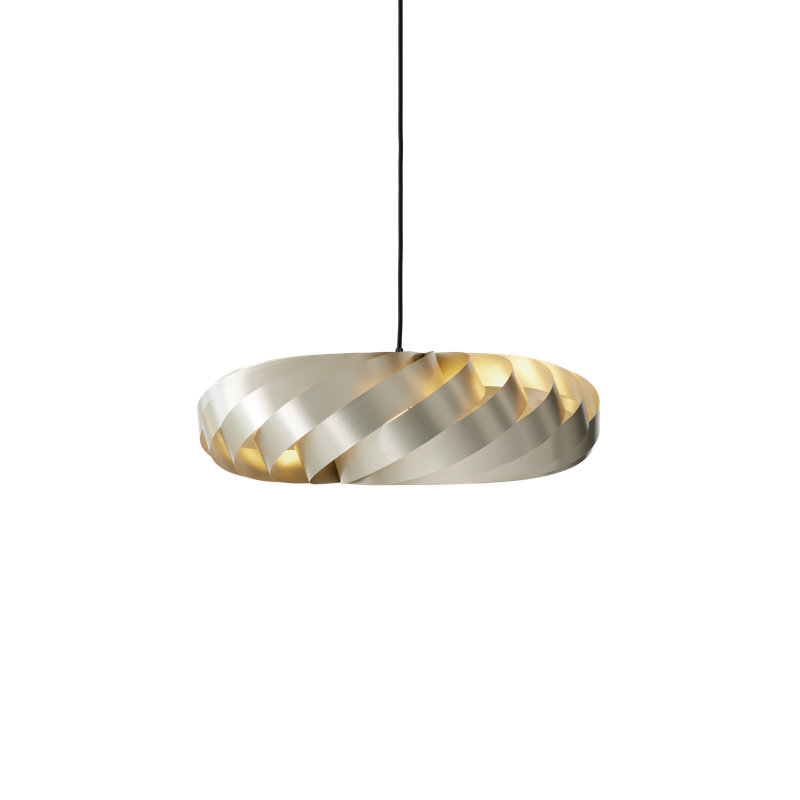 TR5 Pendant, Gold, 8.66" H x 31.5" W x 31.5" D