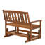 Arianna Rubberwood Outdoor Glider