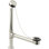 Antique 1.5" Chain and Plug Bathroom Sink Drain with Overflow