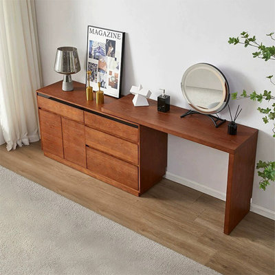 Makeup Vanity with Light mirror,4 drawers