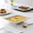 30-Piece Square Porcelain Dinnerware Sets, Service For 6-91149945-116490903