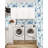 Alexaundrea Seaglass Watercolor Flower 18' L x 20.5" W Peel and Stick Wallpaper Roll-1218874417