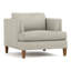 Surrey Hills Linen Sunbrella® Armchair-1341451569