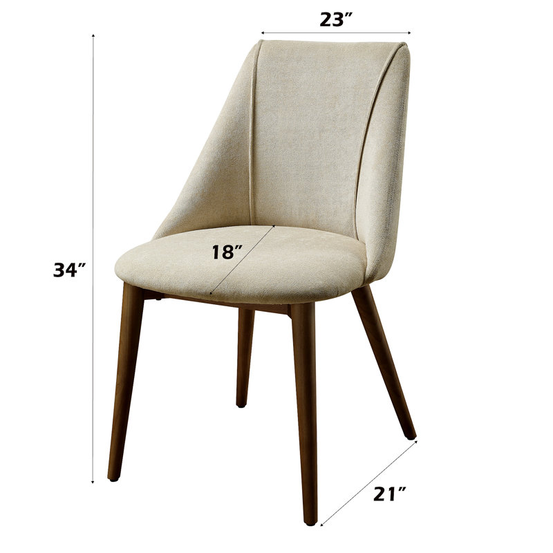 Ensemble de 2 chaises d'appoint Willene