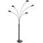 Elery 200cm Black Tree Floor Lamp