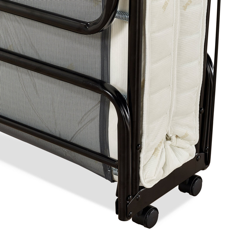 Upholstered Folding Bed with Mattress