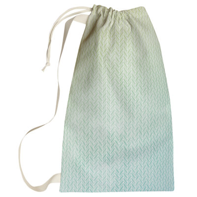 Sac à linge chevrons