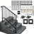 3-4 Step Stair Hand Rail Kit
