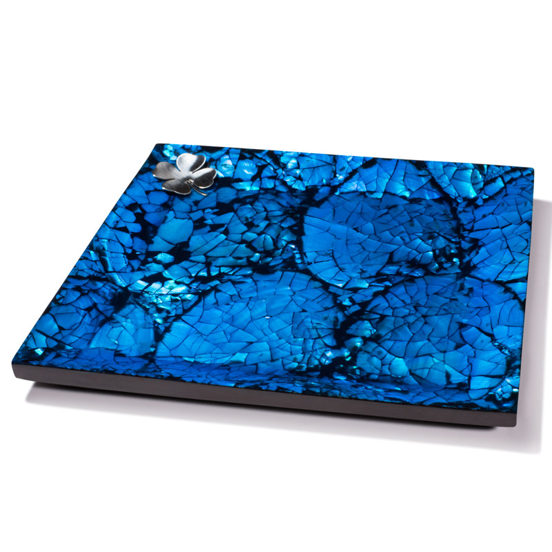 Platter, Blue