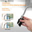 Robinet de cuisine avec douchette extractible, nickel brossé
