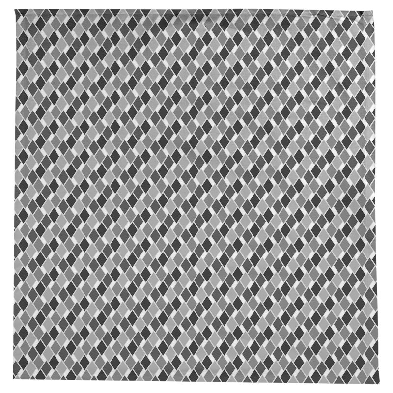 Nappe diamants Leffel, Noir