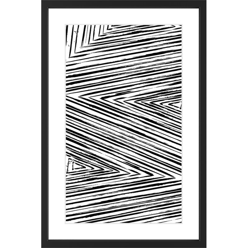 " Linear Maelstrom ", 45" H x 30" W x 1.5" D