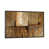 Toile encadrée de bois rustique foncé