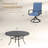 60" Round Patio Dining Set For 8 With Swivel Chairs-265658298
