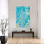 Océan, corail, sérénité abstraite, étoile de mer, paysage côtier, art mural-251275657