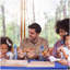 96" Rectangular Picnic Tables Blue