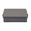 Coffre de rangement pour plateau avec coussins en feutre et bordure noire-2145931105
