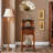 Brown Rectangular Solid Wood Media Players