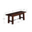 Banc en bois massif Husnayn