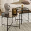 Side Table with Marble Top 42x45cm-163827433