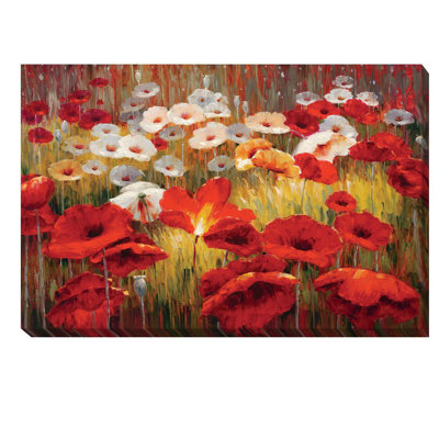 " Meadow Poppies II " by Lucas Santini