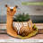 Farouq Indoor/Outdoor Clay Statue Planter