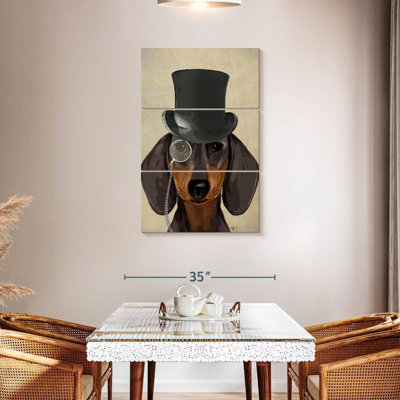 Ketti Dachshund Formal Hound And Hat