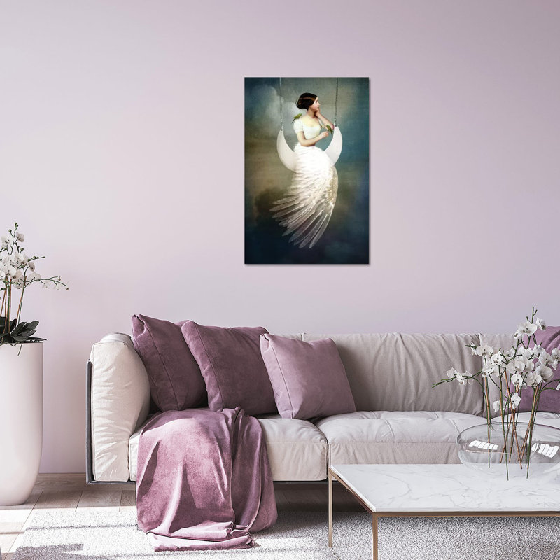 To To Moon and Back, impression sur verre acrylique, H 24 po x l 16 po x P 0,25 po