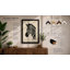 Zebra In Profile Minimalist - Print-187260175-187260168