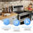 Stainless Steel Stove Gap Covers, 2 PCS Kitchen Stove Counter Gap Filler, Stove Guard Counter Gap Cover Length 25.4" Heat Resistant & Easy To Clean - Black-121108811