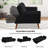 Arnbert Full / Double 75.39'' Upholstered Convertible Sofa-1736273706