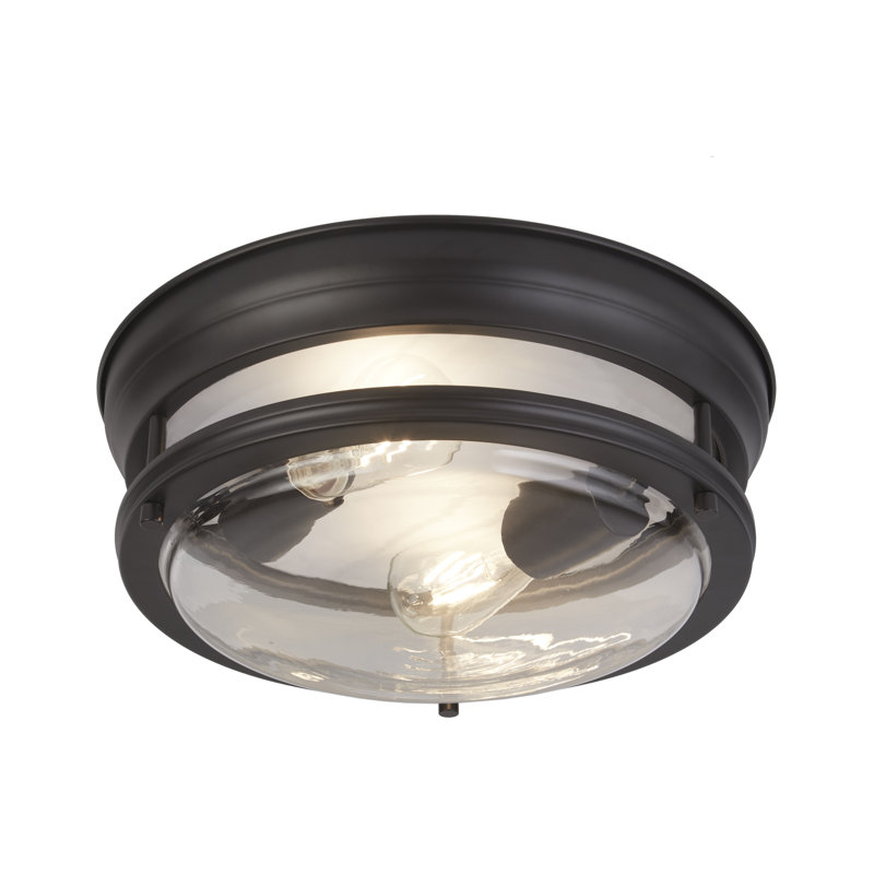Blanche Glass Flush Mount