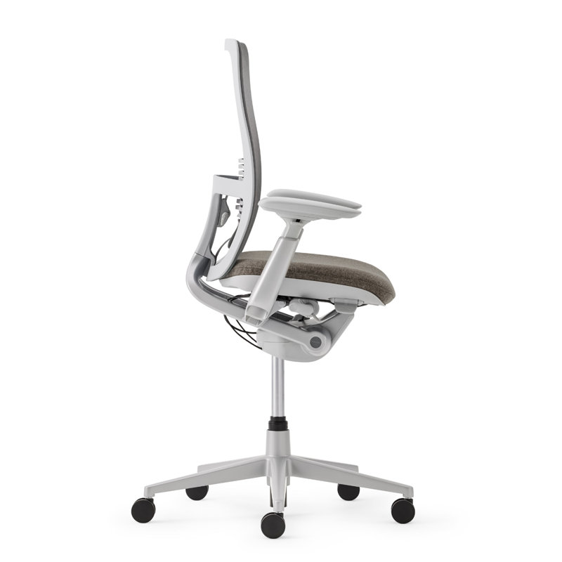 Haworth Zody Mesh Office Chair - Dual Posture with Lumbar Support, Stone